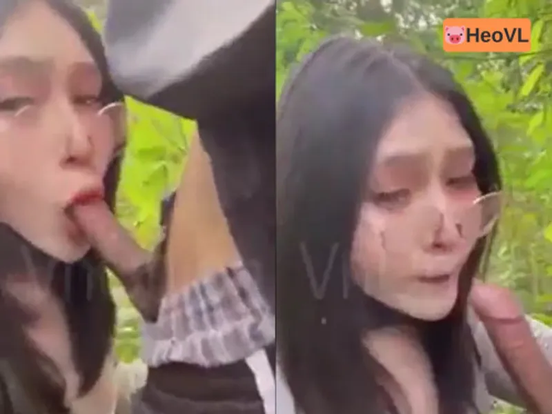 đi dã ngoại tiện nện con ghệ ở trong rừng