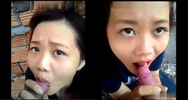 Người tình bú thằng nhỏ ở vườn sau nhà